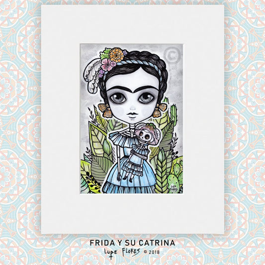 Las Catrinas 5" x 7" Art Print