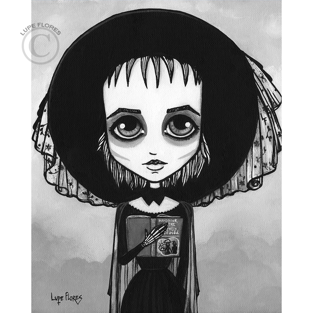 Lydia Deetz 8" x 10" Art Print