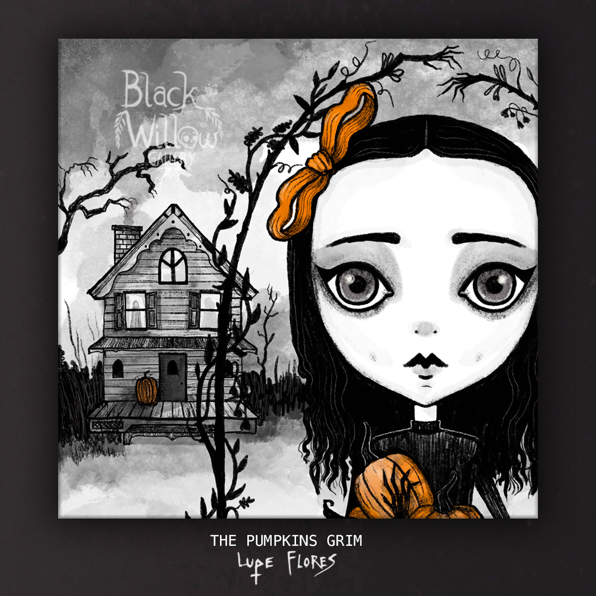 The Pumpkins Grim Art Print