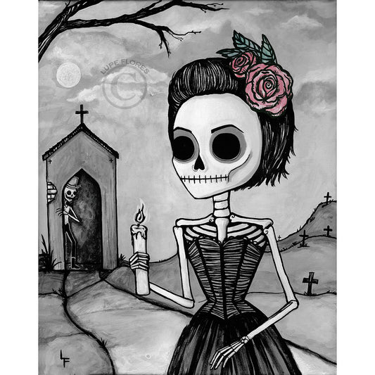 Noche De Muertos 8"x 10" Art Print