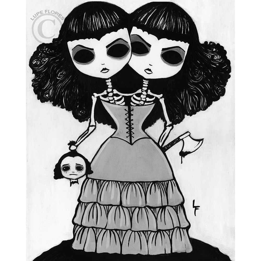 Evil Twins 8"x 10" Art Print