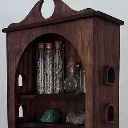 Miniature Apothecary Cabinet