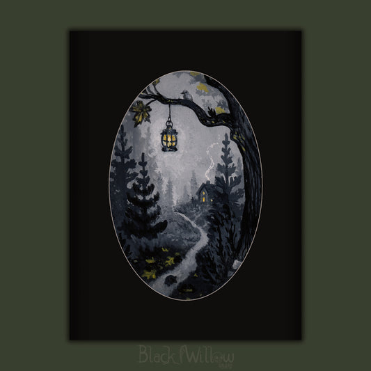 Latern Watch Art Print