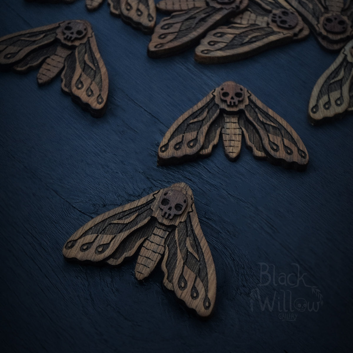 Nocturnal Guardian Moth Pin