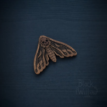 Nocturnal Guardian Moth Pin