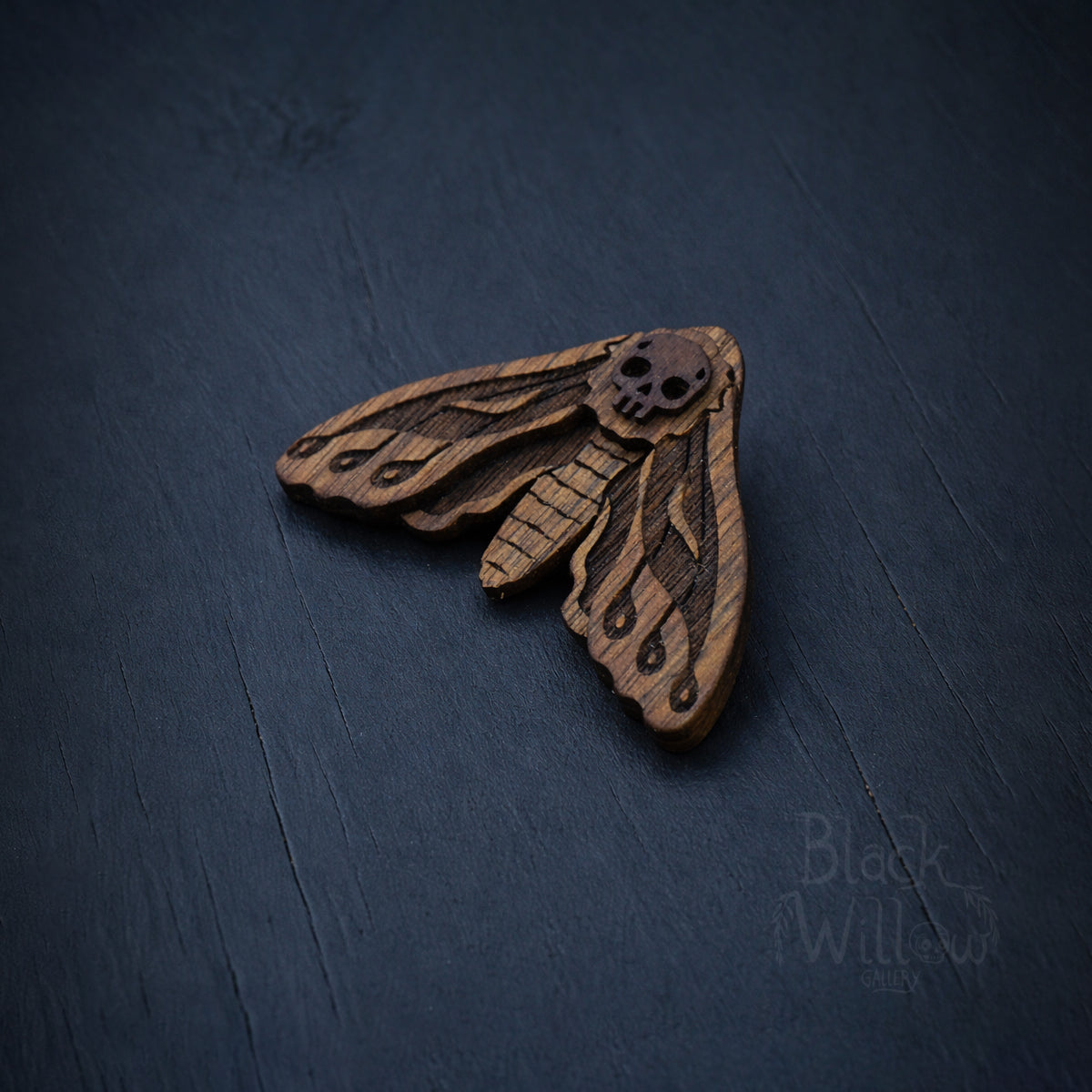 Nocturnal Guardian Moth Pin