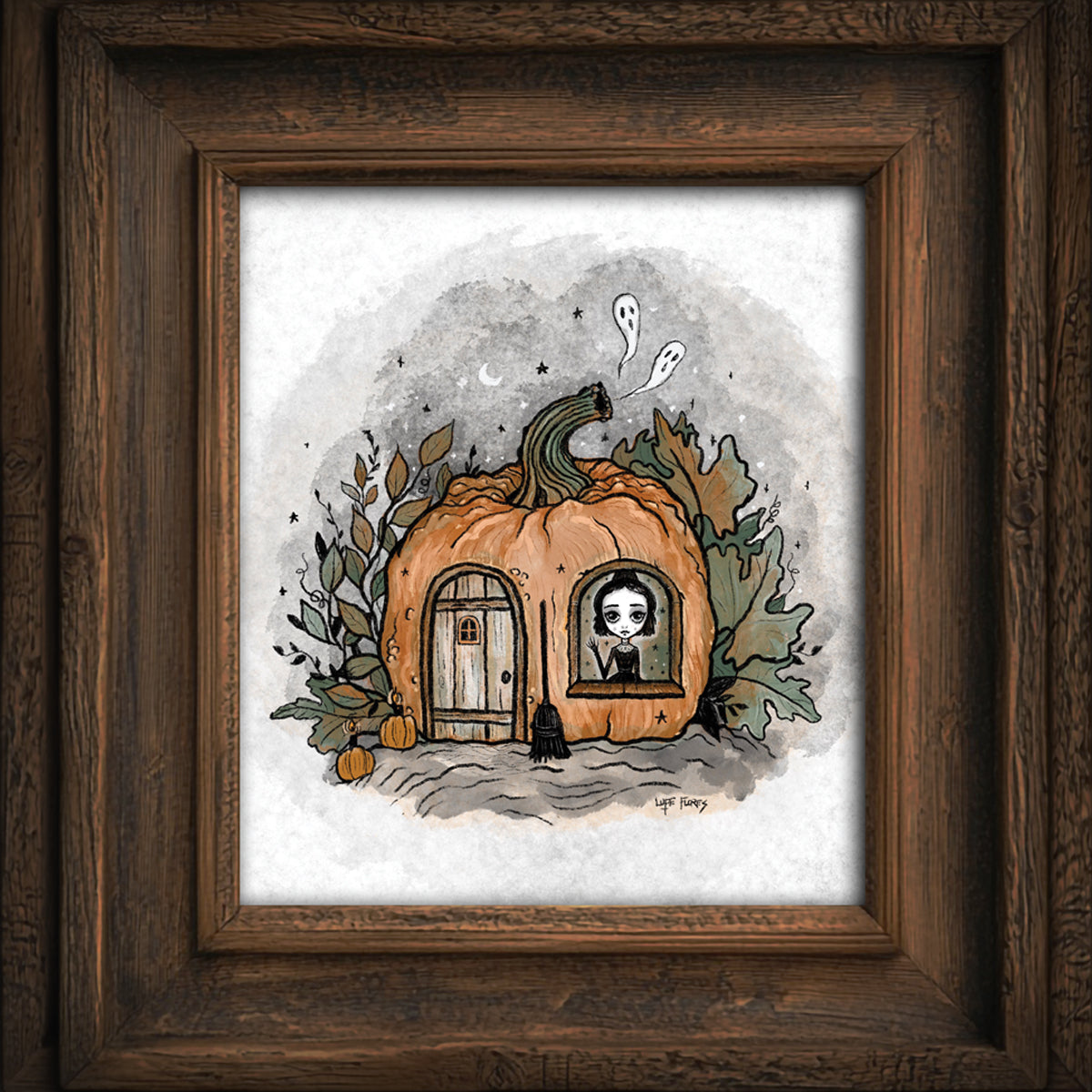 Hello, Halloween Art Print