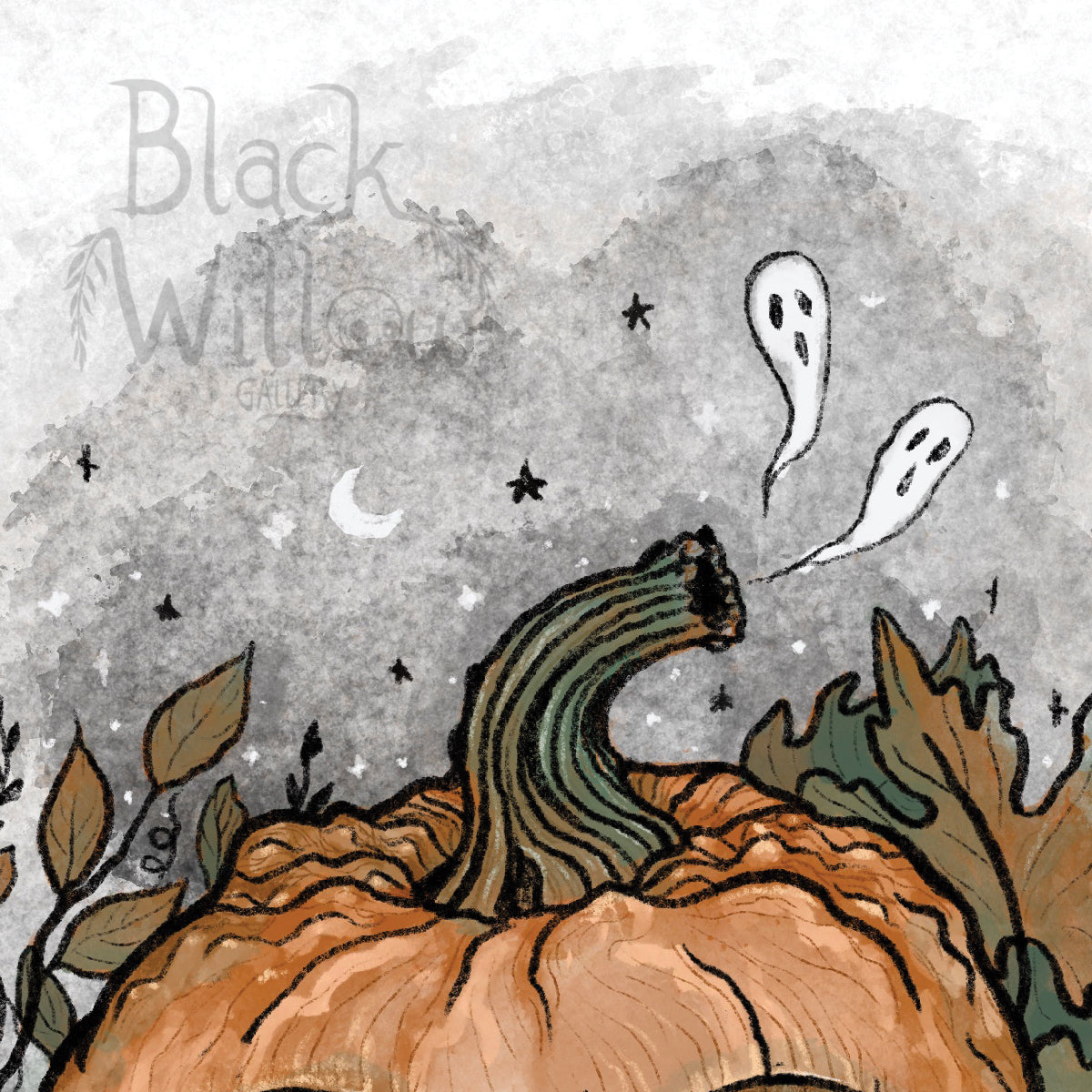 Hello, Halloween Art Print