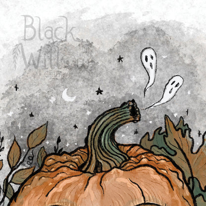 Hello, Halloween Art Print