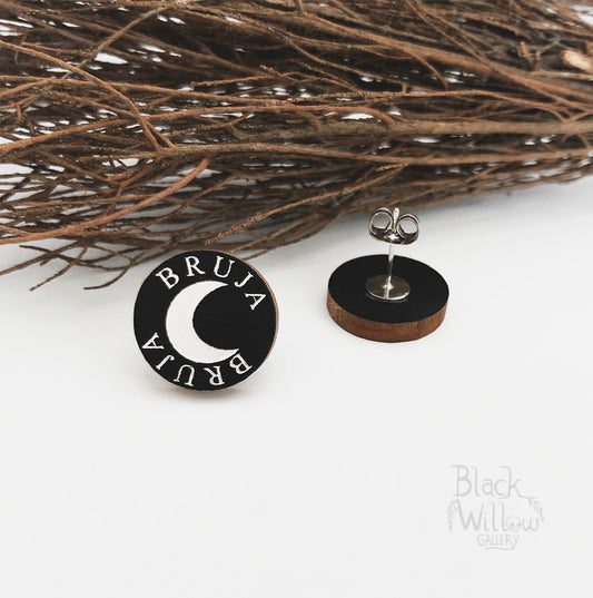 Bruja Wooden Earrings